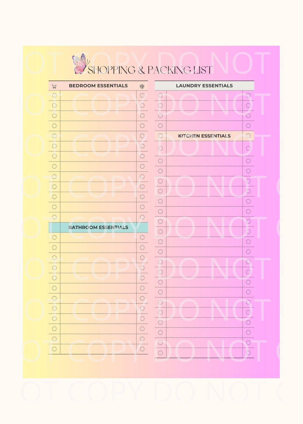 Ultimate Academic & Life Organization Bundle in PNG JPG PDF SVG PPTX