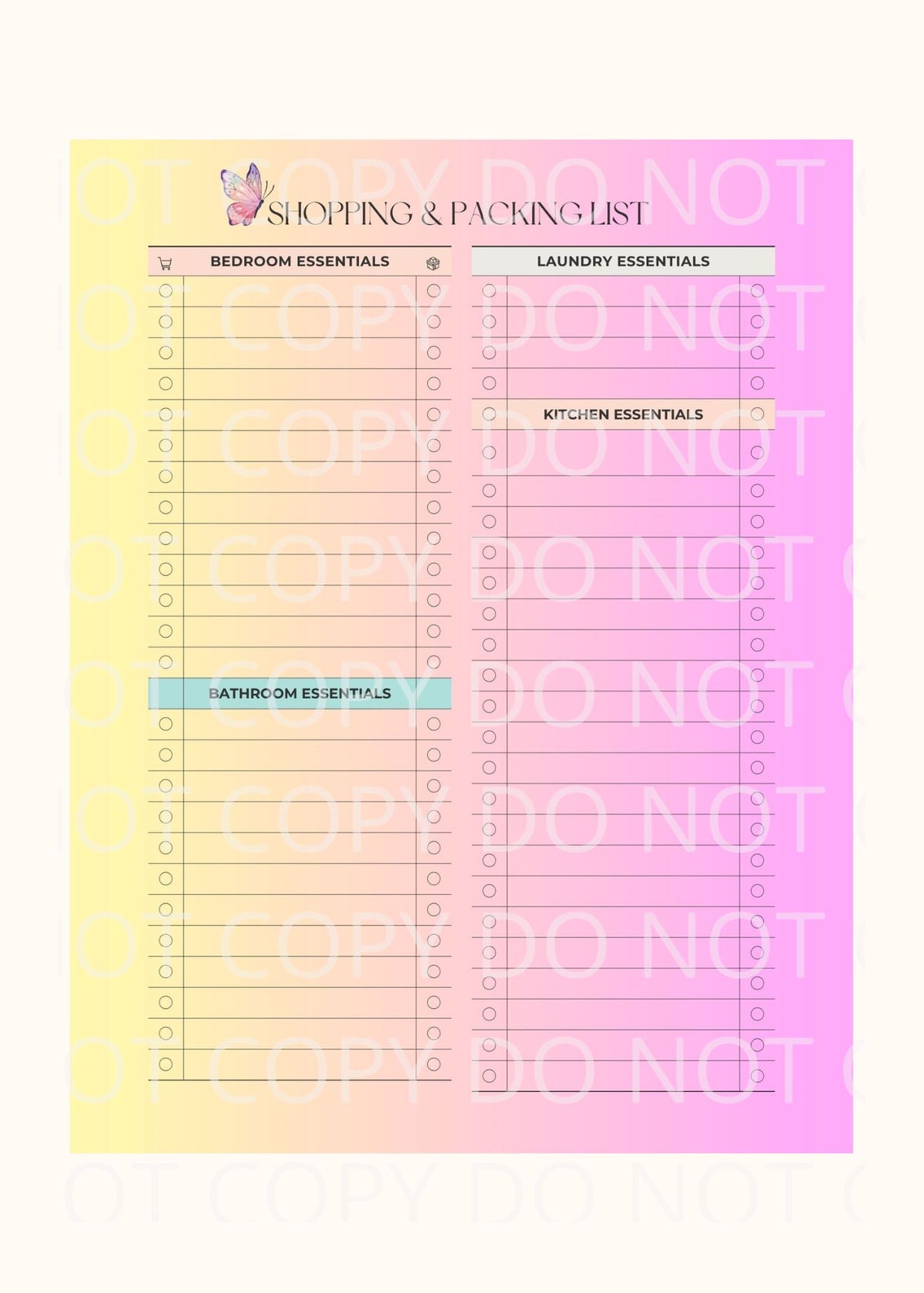 Ultimate Academic & Life Organization Bundle in PNG JPG PDF SVG PPTX