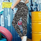 Printed High Waist Skinny Leggings