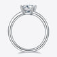 1 Carat Moissanite 925 Sterling Silver Solitaire Ring 💜