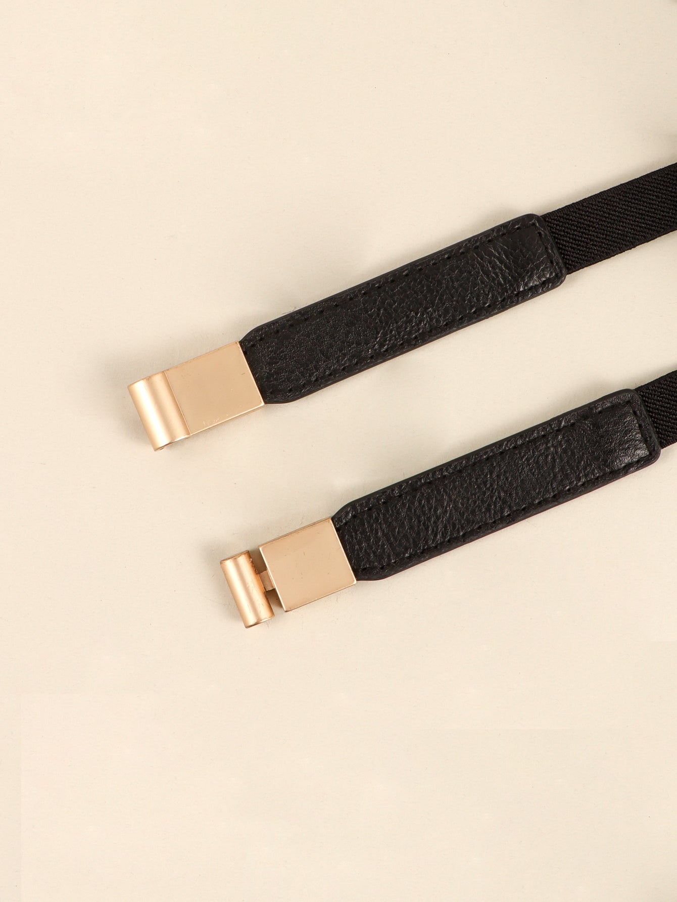 Women's PU Elastic Skinny Belt