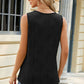 Round Neck Wide Strap Tank