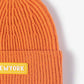 BeanieHatz NEW YORK Patch Rib-Knit Cuffed Beanie