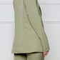 HANNAH MEA Full Size Long Sleeve Blazer and Shorts Set