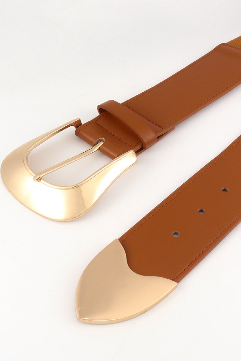 Jessica Anne Beauty Elastic Wide PU Belt