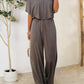 Ruffled Off-Shoulder Jumpsuit