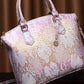 Ava Mea PU Croc Leather Handbag