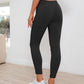 QUINN AMIR Ribbed Detail Leggings