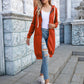 Full Size Zip-Up Longline Hoodie with Pockets