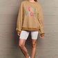Simply Love Christmas Full Size MERRY AND BRIGHT Graphic Sweatshirt