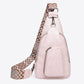 Take A Trip PU Leather Sling Bag