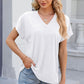 V-Neck Short Sleeve T-Shirt