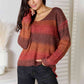 Gradient V-Neck Sweater