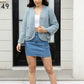 Button Up Long Sleeve Cardigan with Pockets
