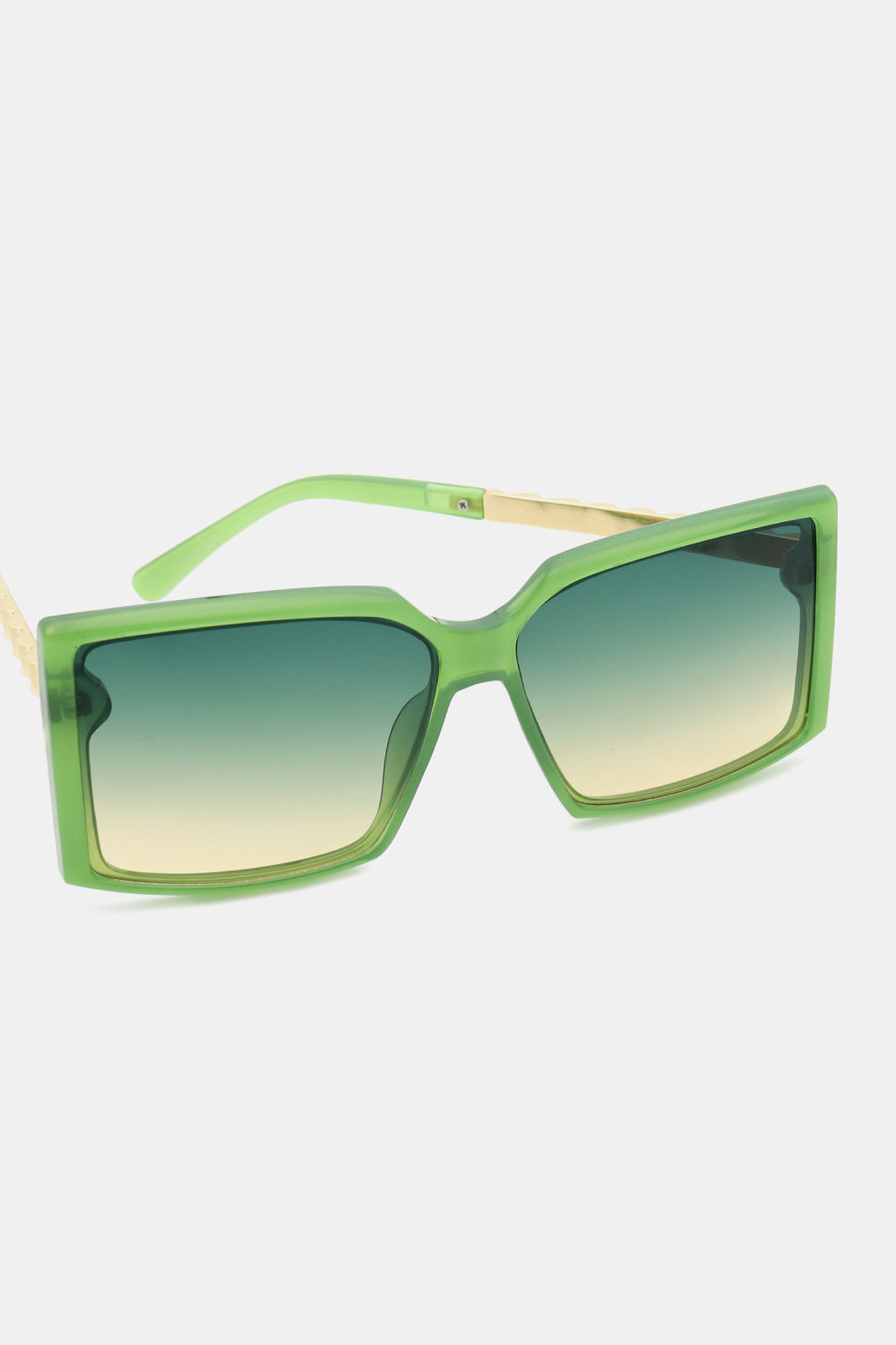 HANNAH MEA Polycarbonate Frame Square Sunglasses