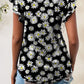 Printed Round Neck Short Sleeve T-Shirt