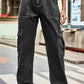 Full Size Loose Fit Long Pants with Pockets