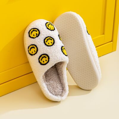 Melody Smiley Face Yellow Smile Mix Slippers