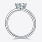 1 Carat Moissanite 925 Sterling Silver Solitaire Ring 💜