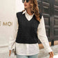 Urban Style V-Neck Sweater Vest