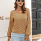 V-Neck Long Sleeve Sweater