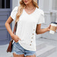 V-Neck Short Sleeve T-Shirt