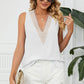 V-Neck Wide Strap Tank
