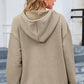Full Size Dropped Shoulder Pocketed Hoodie
