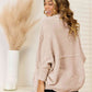 Open Front  Cardigan with Pockets