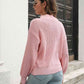 KnittedEmporium Dropped Shoulder Rib-Knit Sweater