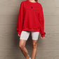Simply Love Christmas Themed Full Size ROCKIN AROUND  Long Sleeve Sweatshirt