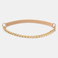 Half Alloy Chain Elastic Belt