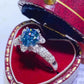 Women's 1 Carat Moissanite 925 Sterling Silver Ring