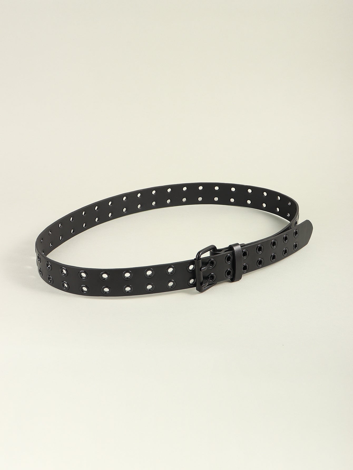 Women's Grommet PU Leather Belt