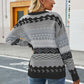 Round Neck Drop Shoulder Sweater