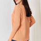 Basic Bae Half Button Long Sleeve Top