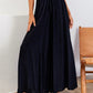 JabrowBee Drawstring Waist Wide Leg Pants