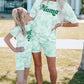 KIDS YOUTH Little Girls Printed Letter Graphic Lounge Set SZ 4Y-11Y