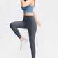 SAVANNAH LEA Full Size Slim Fit Wide Waistband Long Sports Pants