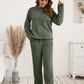 Vixen Teddy Long Sleeve Top and Pants Lounge Set