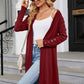 Long Sleeve Open Front Cardigan