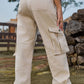 Mcklynn Loose Fit Long Jeans with Pockets