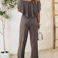 Ruffled Off-Shoulder Jumpsuit