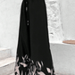 Drawstring High Waist Relax Fit Long Pants