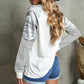 Women's Full Size Mixed Print Raglan Top