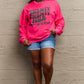 Simply Love Full Size TWENTY TWENTY FOUR HAPPY NEW YEAR Dropped Shoulder Sweatshirt