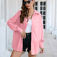 Full Size Dropped Shoulder Longline Shirt