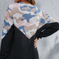 Camouflage Round Neck Long Sleeve Sweatshirt