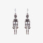 Halloween Skeleton Alloy Earrings