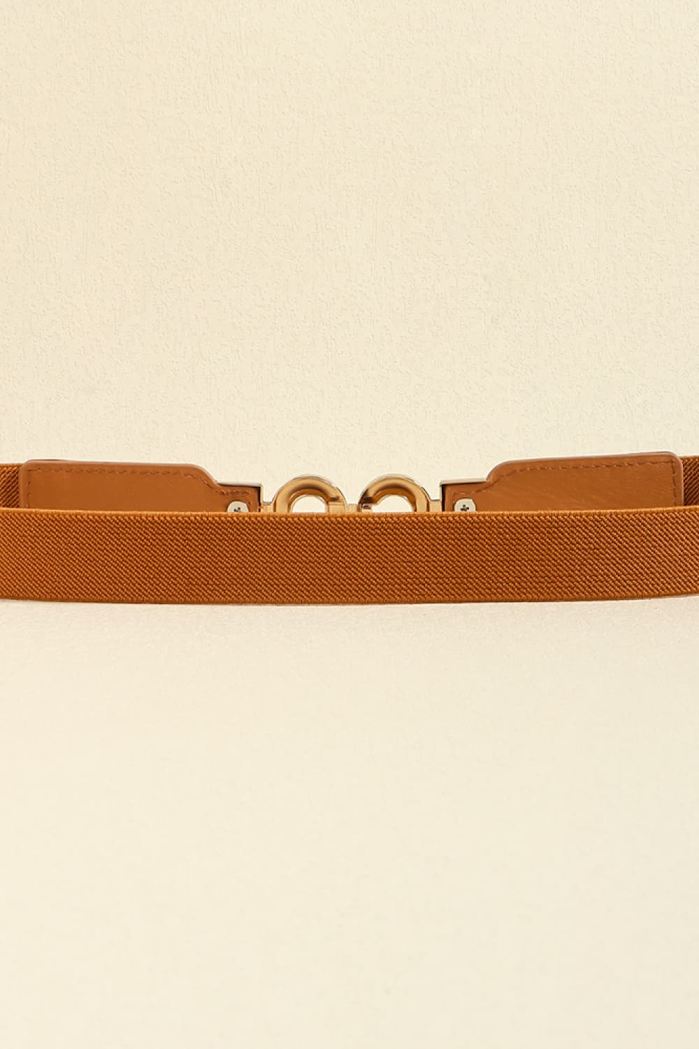 Black, Caramel, or White One Size PU Leather Belt